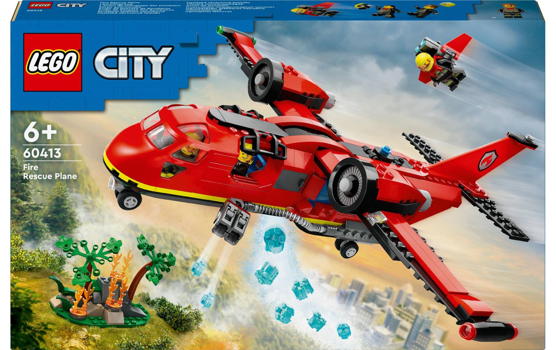 LEGO® Spielbausteine »Löschflugzeug 60413«, (478 St.) von lego®