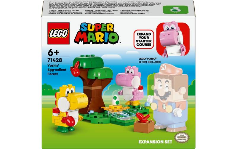 LEGO® Spielbausteine »Mario Yoshis wilder Wald – Erweiterungsset 71428«, (107 St.) von lego®