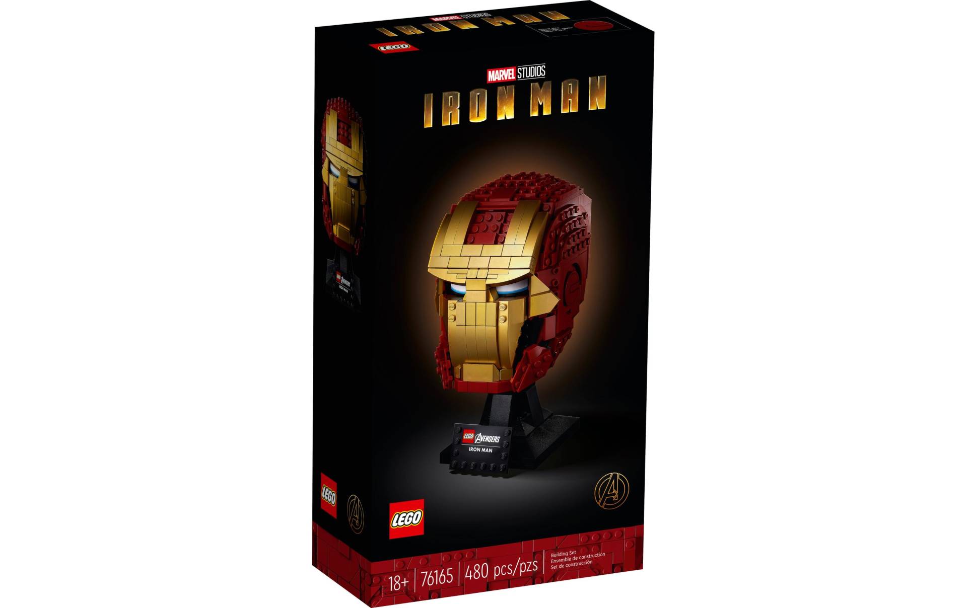 LEGO® Spielbausteine »Marvel Iron Mans Helm«, (480 St.) von lego®