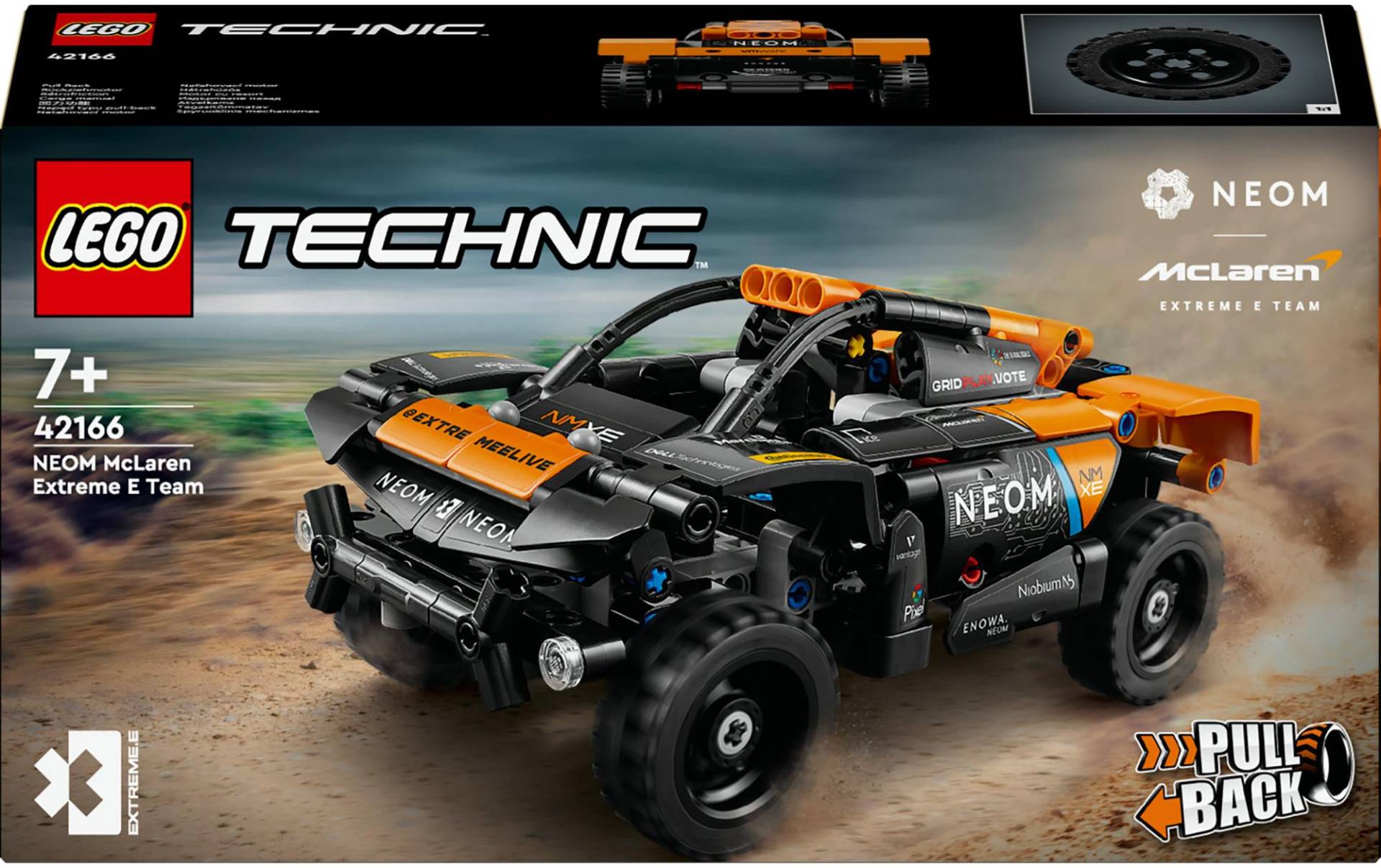 LEGO® Spielbausteine »NEOM McLaren Extreme E Race Car 42166«, (252 St.) von lego®