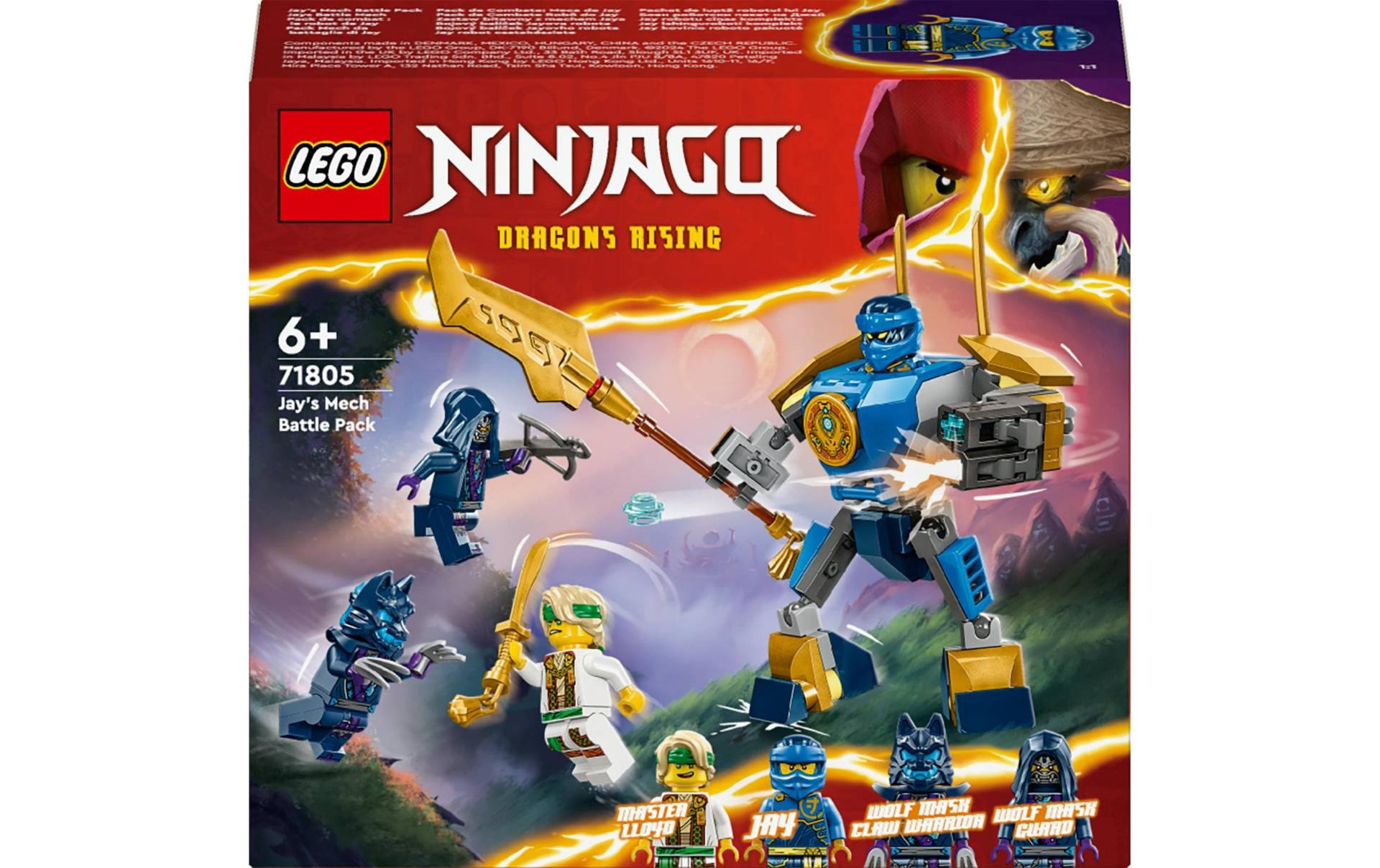 LEGO® Spielbausteine »Ninjago Jays Battle Mech 71805«, (78 St.) von lego®