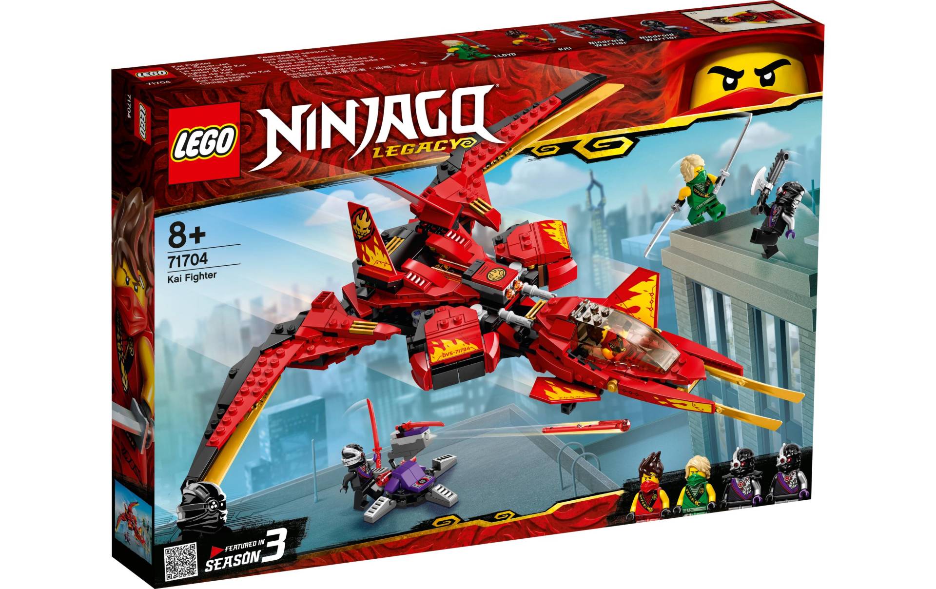 LEGO® Spielbausteine »Ninjago Kais Super-Jet«, (513 St.) von lego®