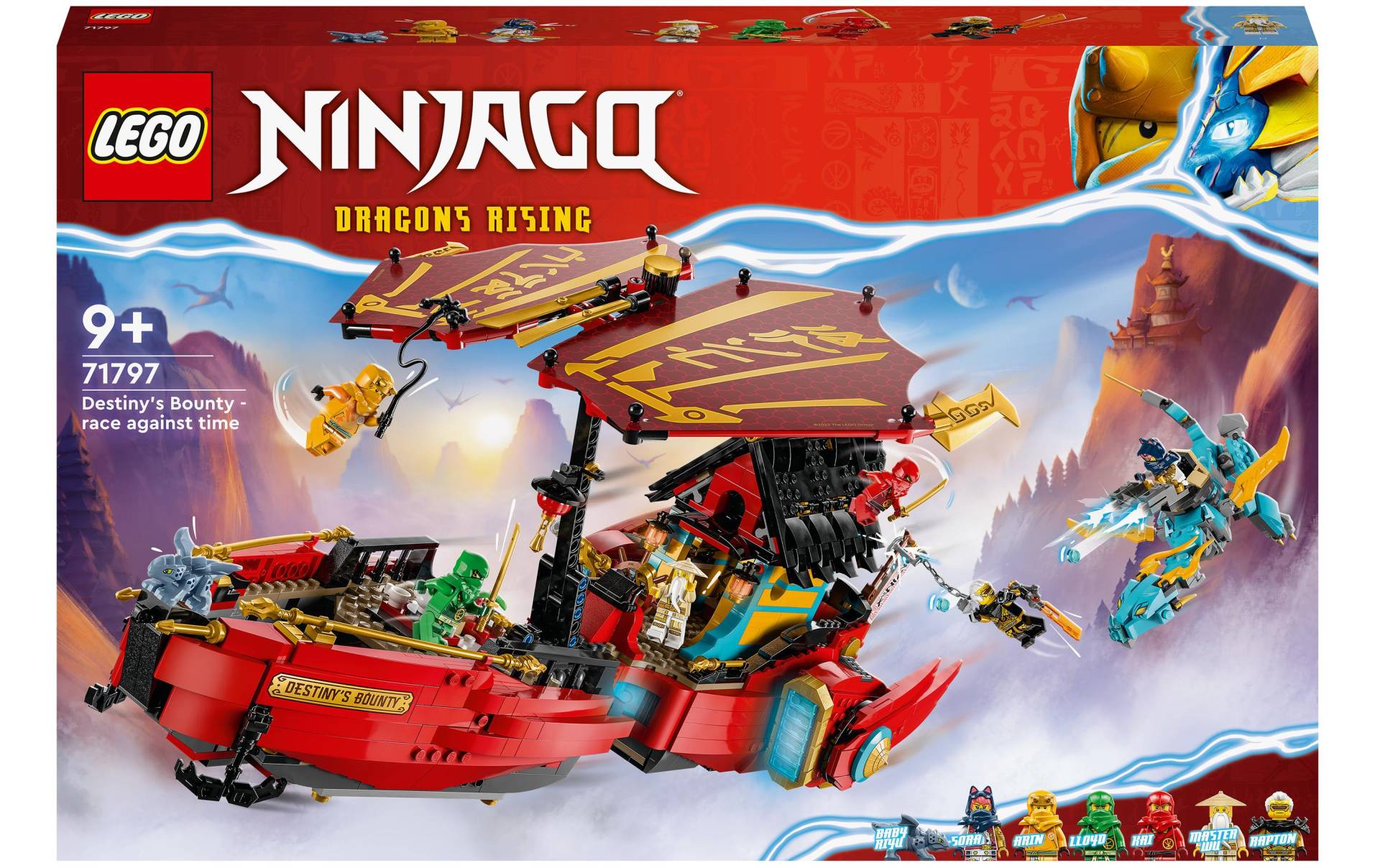 LEGO® Spielbausteine »Ninjago Ninja-Flugsegler«, (1739 St.) von lego®