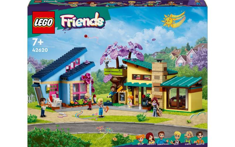 LEGO® Spielbausteine »Ollys und Paisleys Familien Haus 42620«, (1126 St.) von lego®