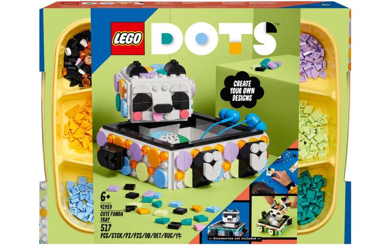 LEGO® Spielbausteine »Panda Ablageschale 41959«, (517 St.) von lego®