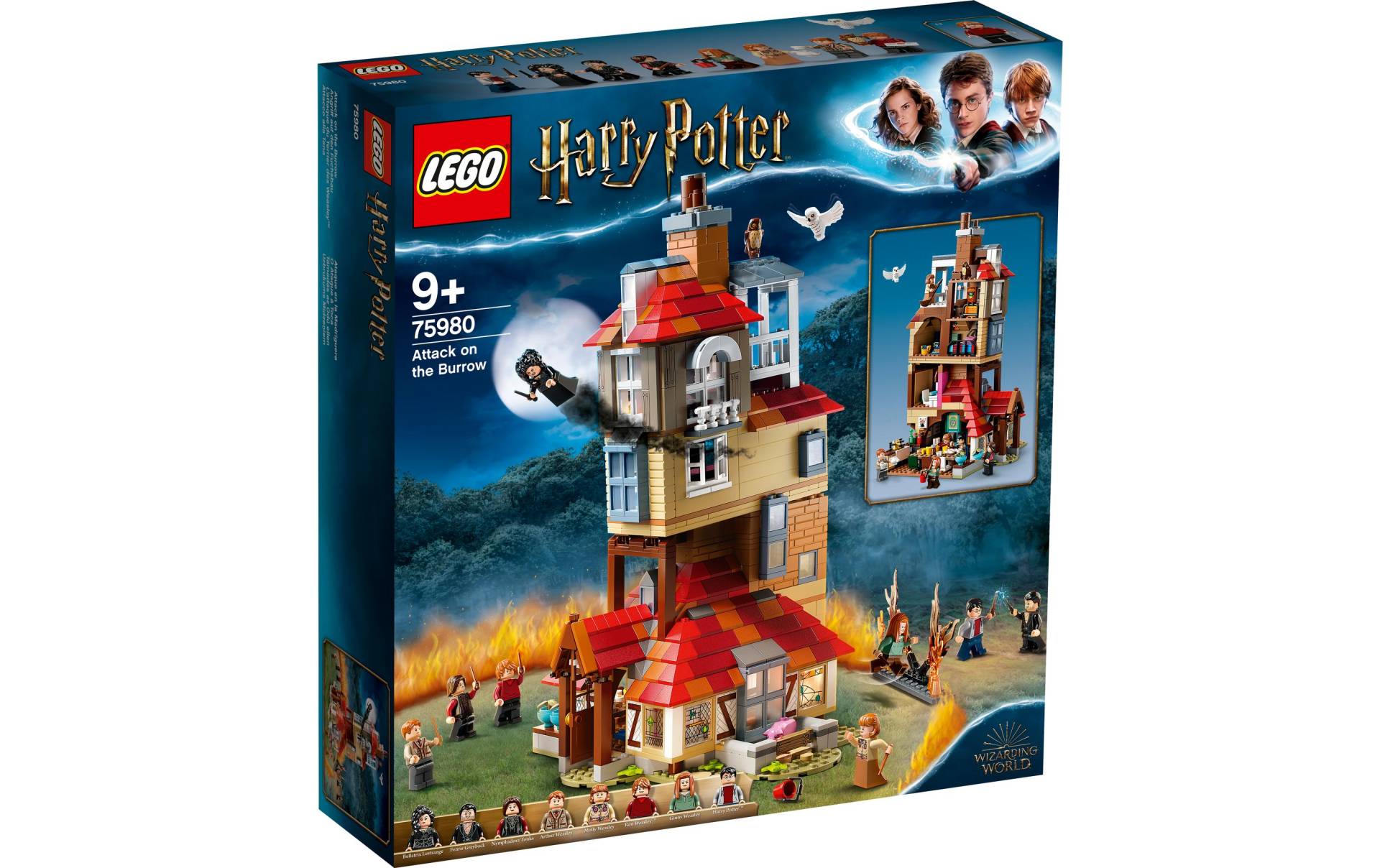 LEGO® Spielbausteine »Potter Angriff«, (1047 St.) von lego®