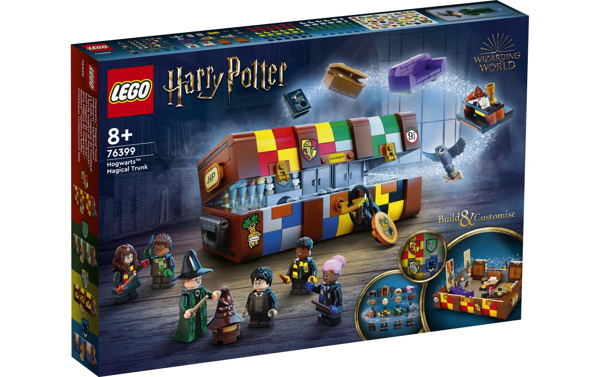 LEGO® Spielbausteine »Potter Hogwarts Zauberkasten«, (603 St.) von lego®