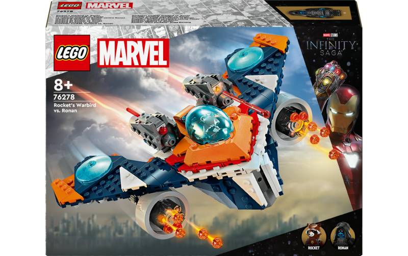 LEGO® Spielbausteine »Rockets Raumschiff vs. Ronan 76278«, (290 St.) von lego®