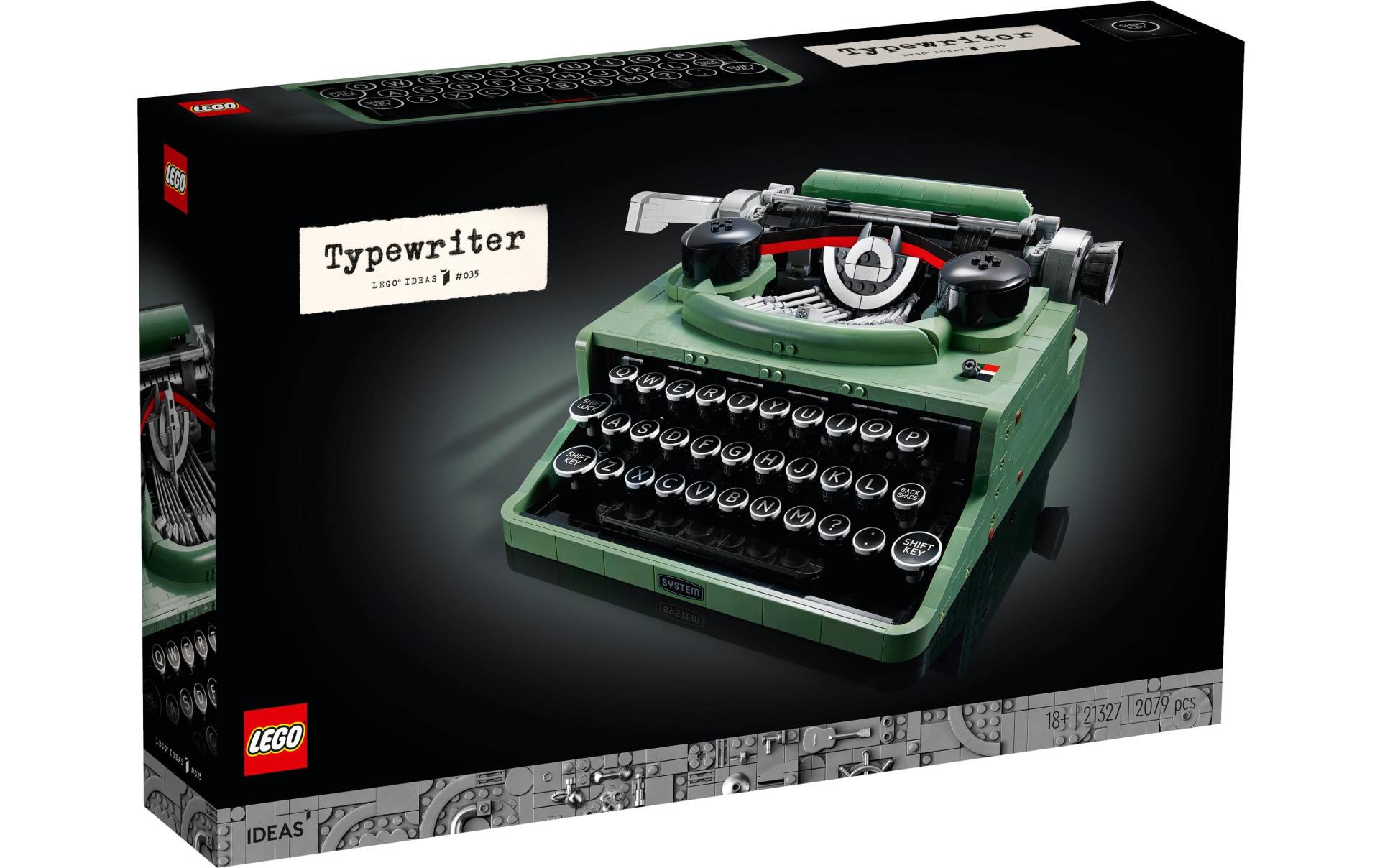 LEGO® Spielbausteine »Schreibmaschine 21327«, (2079 St.) von lego®