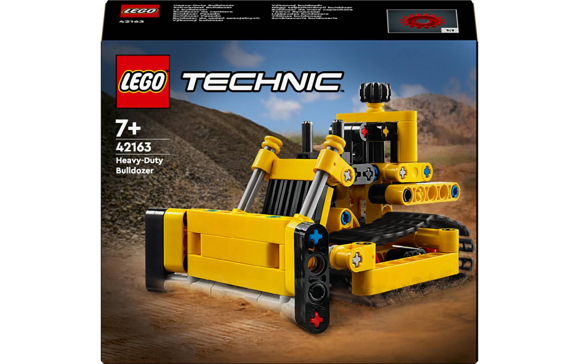 LEGO® Spielbausteine »Schwerlast Bulldozer 42163«, (195 St.) von lego®