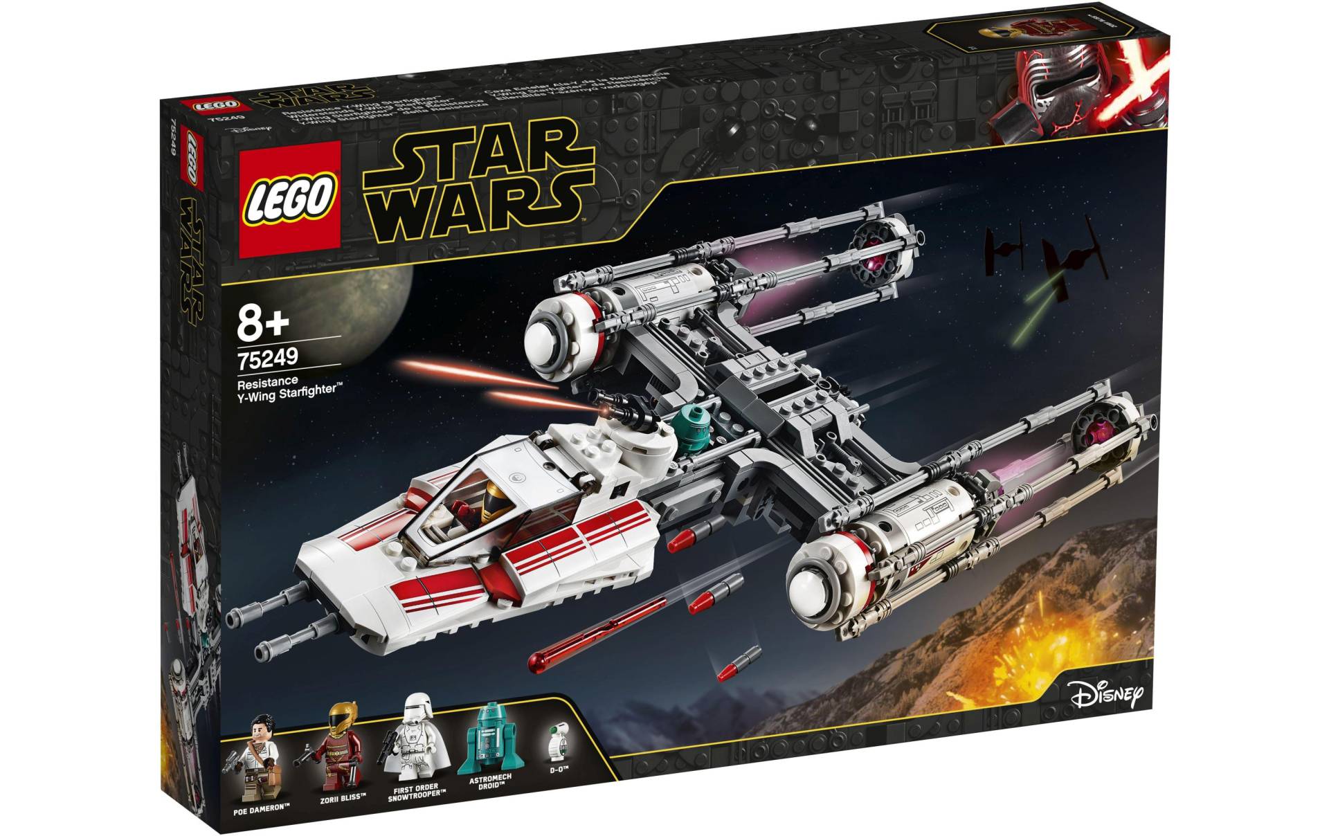 LEGO® Spielbausteine »Star Wars Widerstands Y-Wing«, (578 St.) von lego®