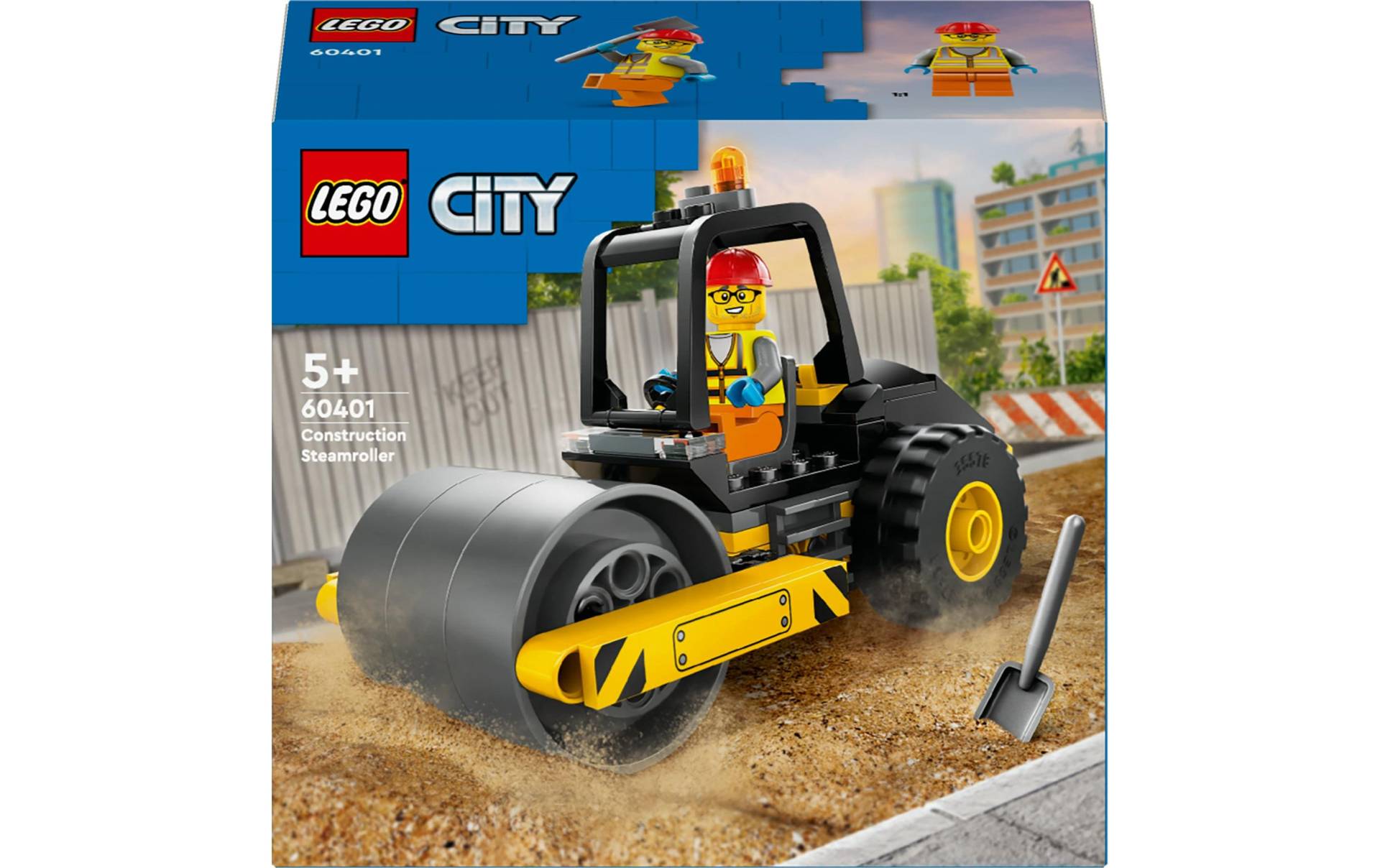 LEGO® Spielbausteine »Strassenwalze 60401«, (78 St.) von lego®