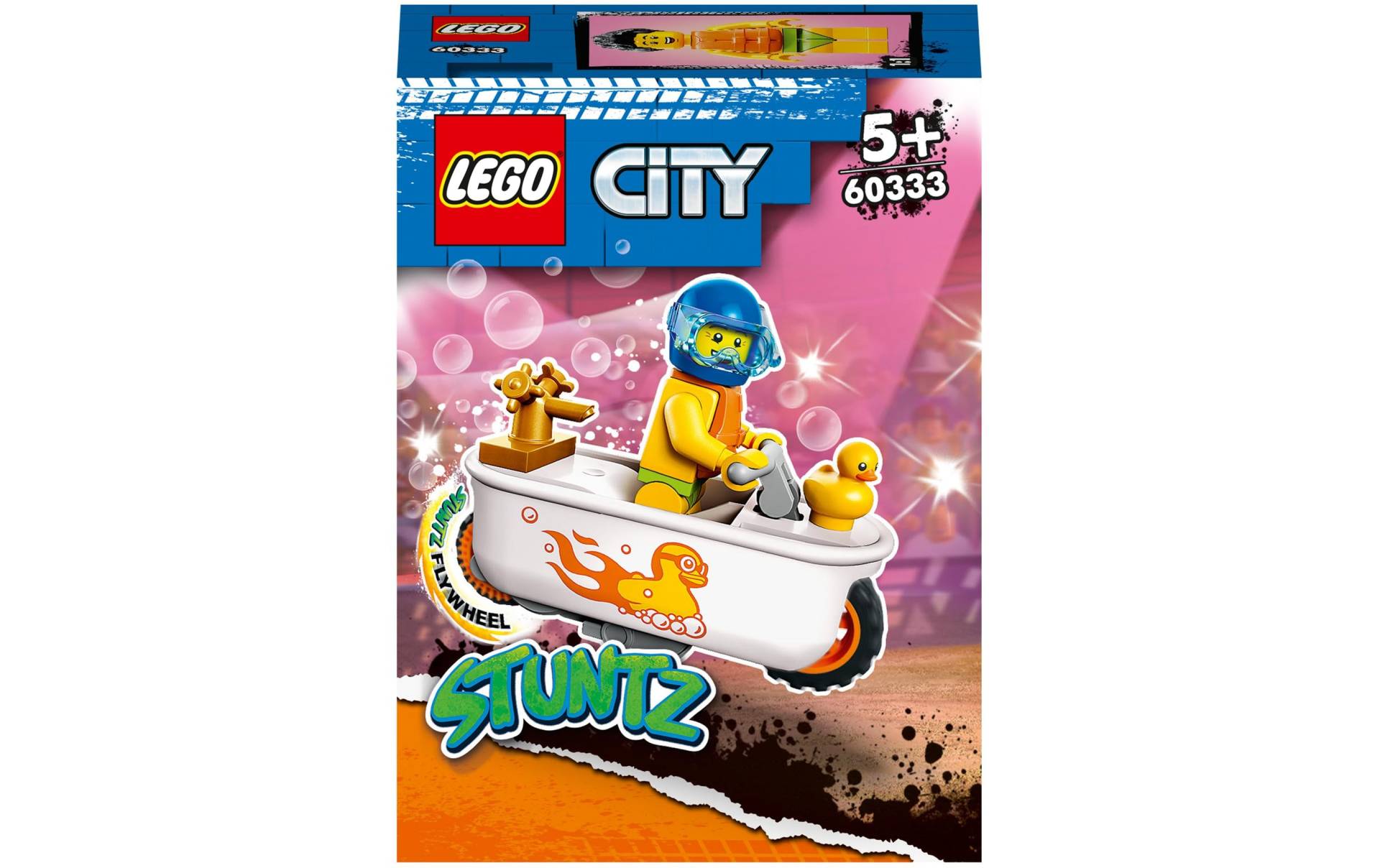 LEGO® Spielbausteine »Stuntz Badewannen-Stuntb«, (14 St.) von lego®