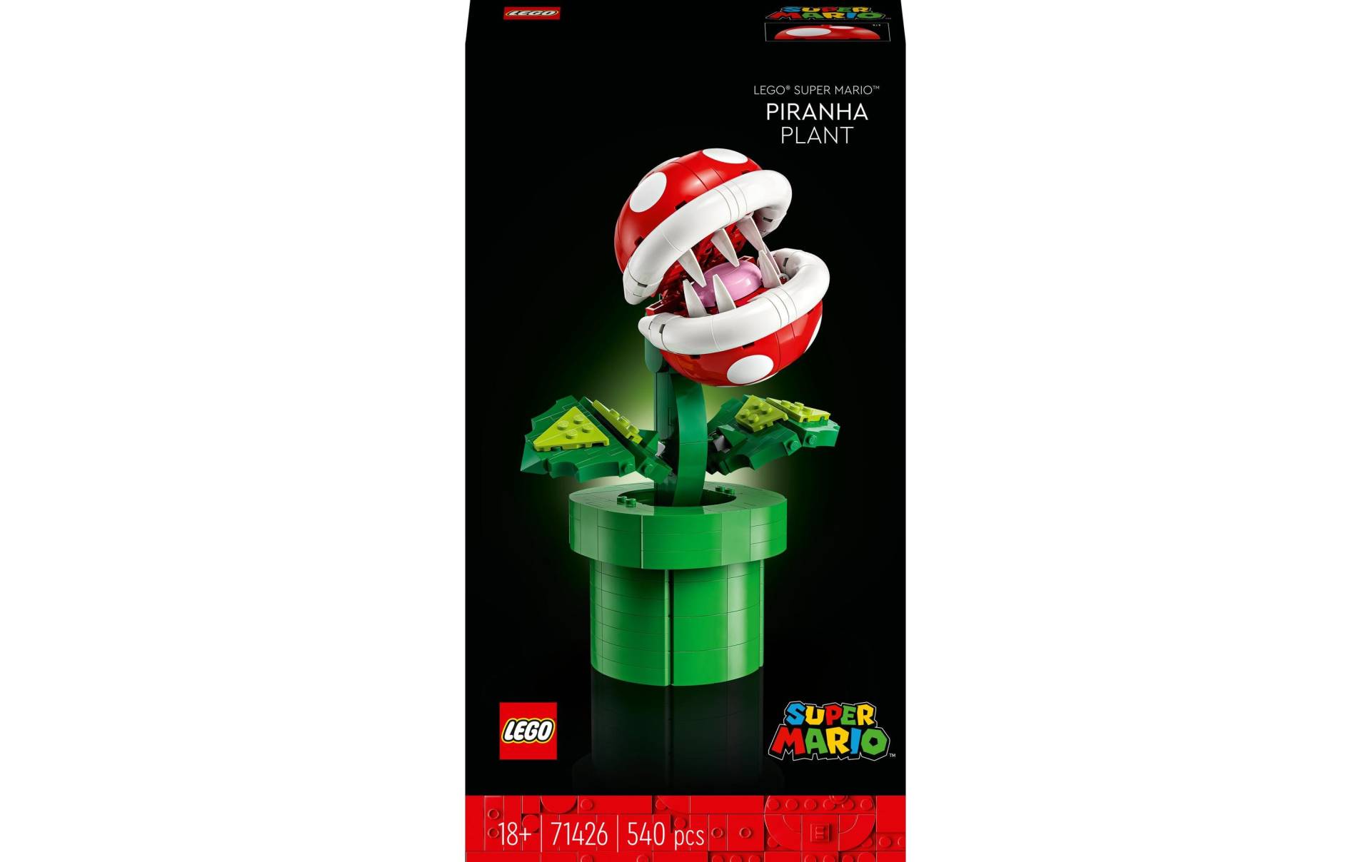 LEGO® Spielbausteine »Super Mario Piranha-Pflanze 71426«, (540 St.) von lego®