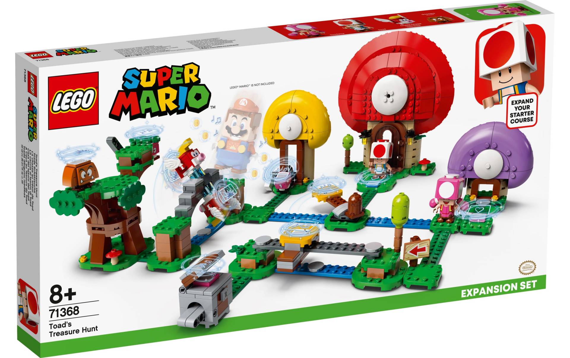 LEGO® Spielbausteine »Super Mario Toads Schatzsuche: Erweiterungsset« von lego®