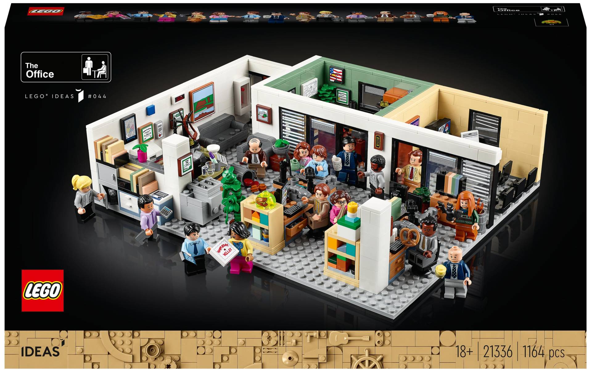 LEGO® Spielbausteine »The Office 21336«, (1164 St.) von lego®