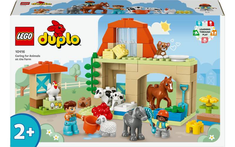 LEGO® Spielbausteine »Tierpflege auf dem Bauernhof 10416«, (74 St.) von lego®