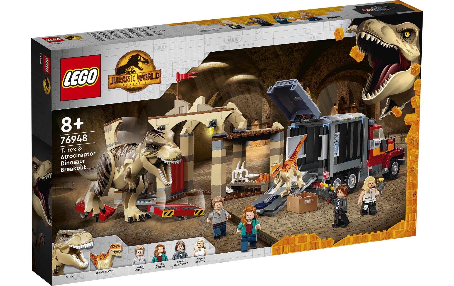 LEGO® Spielbausteine »World T. Rex & Atrock«, (466 St.) von lego®