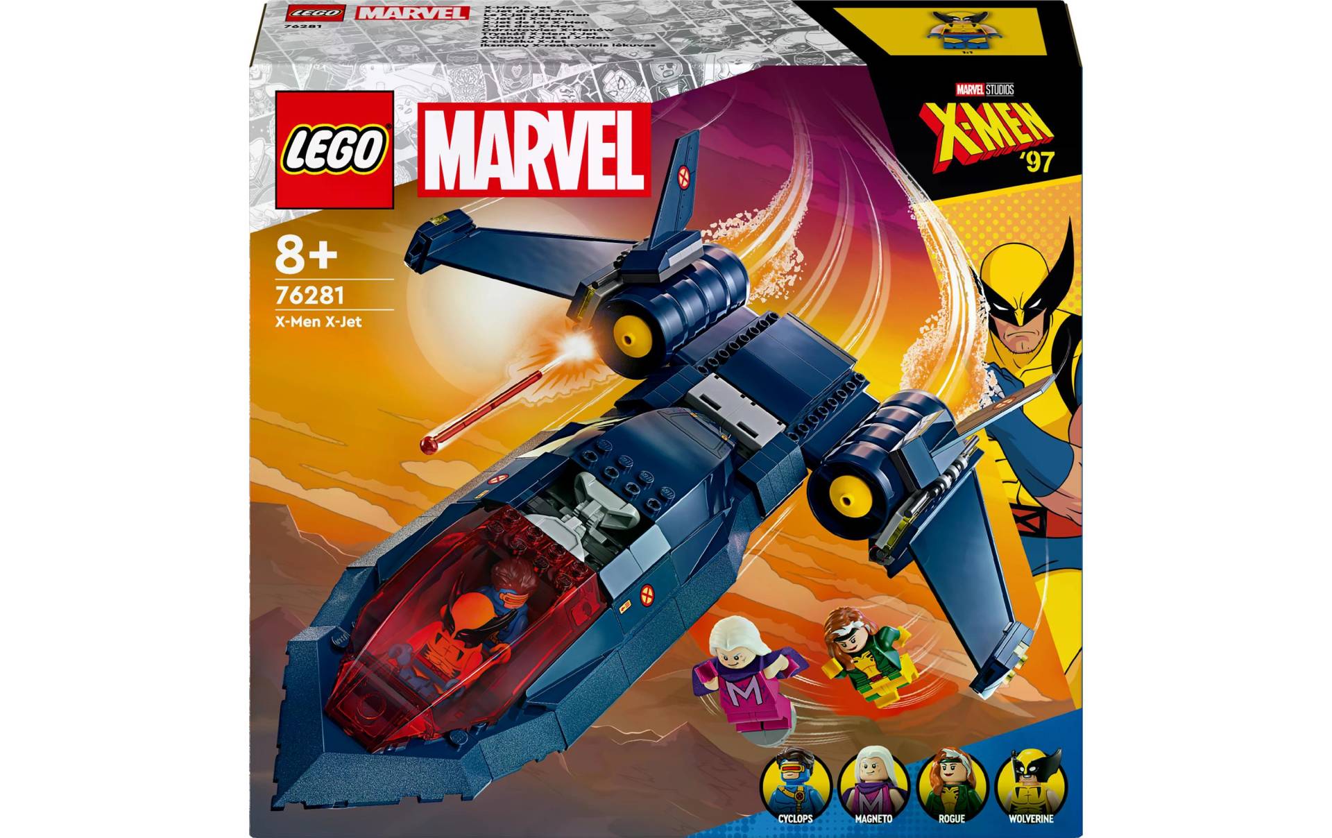 LEGO® Spielbausteine »X-Jet der X-Men 76281«, (359 St.) von lego®