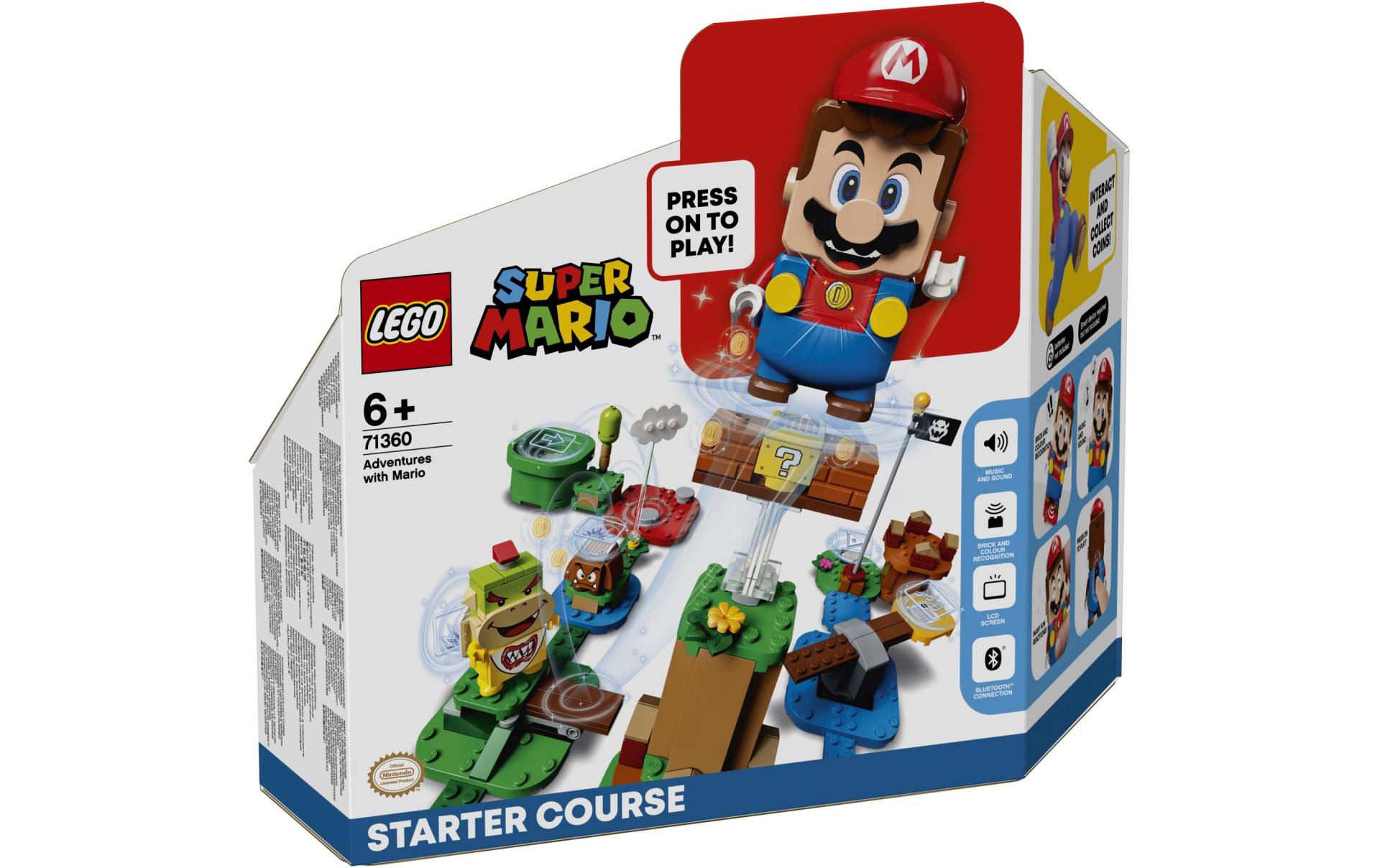 LEGO® Spielbausteine »Super Mario Abenteuer mit Mario 71360«, (231 St.) von lego®