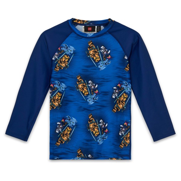 LEGO - Kid's Aris 303 - Swim T-Shirt L/S - Lycra Gr 110 blau von LEGO