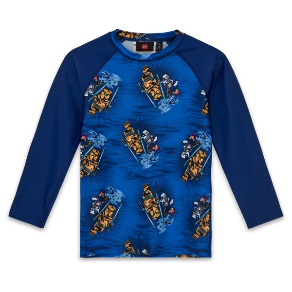 LEGO - Kid's Aris 303 - Swim T-Shirt L/S - Lycra Gr 134 blau von LEGO