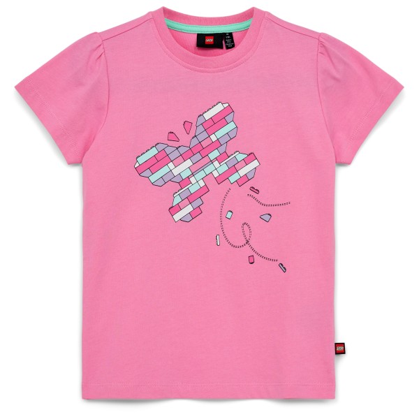 LEGO - Kid's Tana 200 - T-Shirt S/S - T-Shirt Gr 110 rosa von LEGO