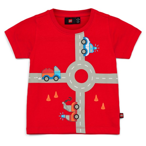LEGO - Kid's Tay 201 - T-Shirt S/S - T-Shirt Gr 80 rot von LEGO