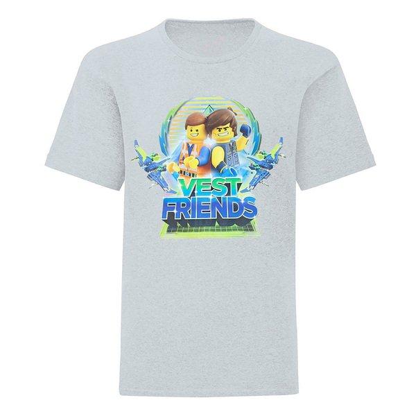 Movie 2 Tshirt Jungen Grau 128 von LEGO