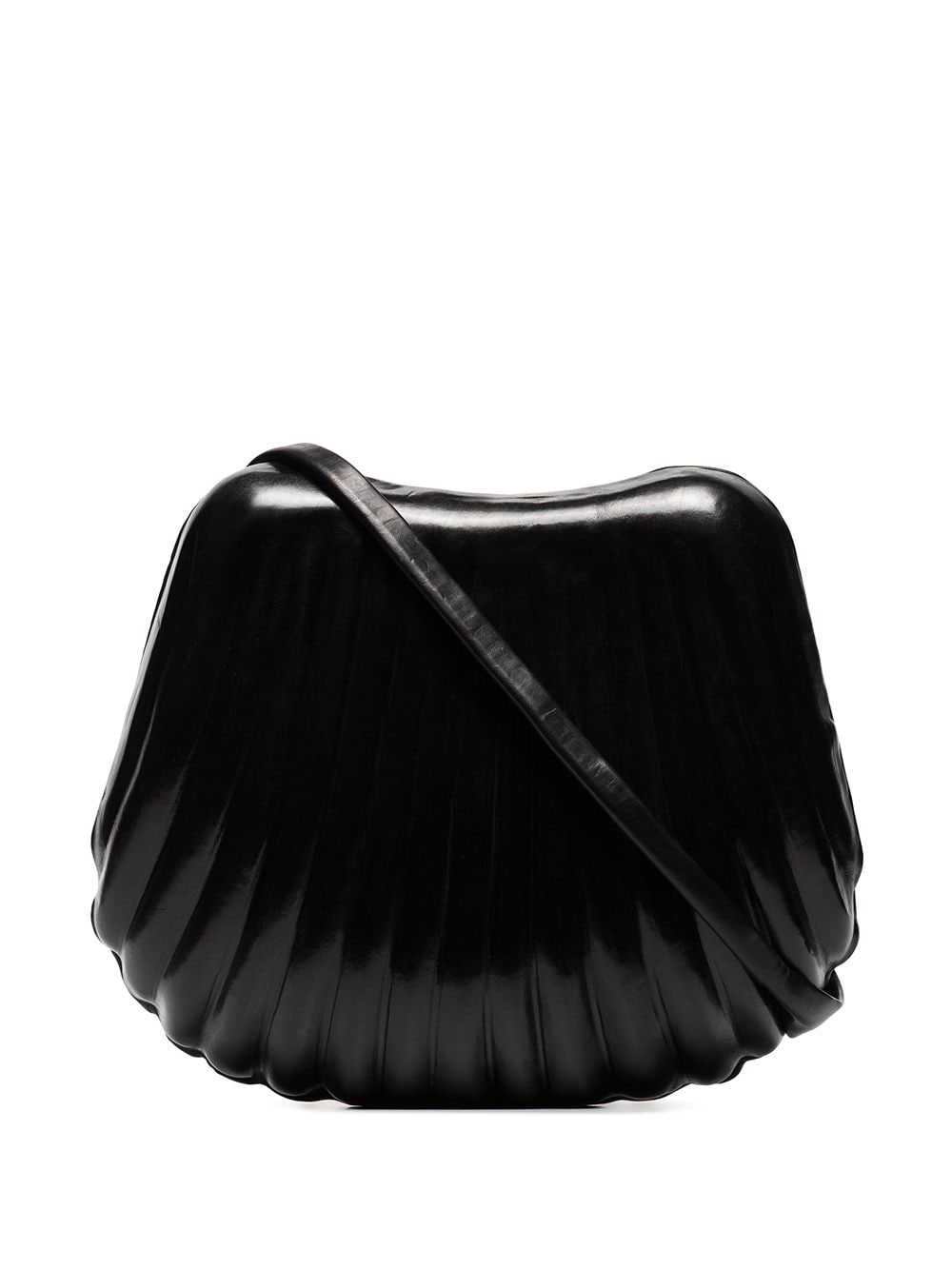 LEMAIRE Carlos shell shoulder bag - Black von LEMAIRE