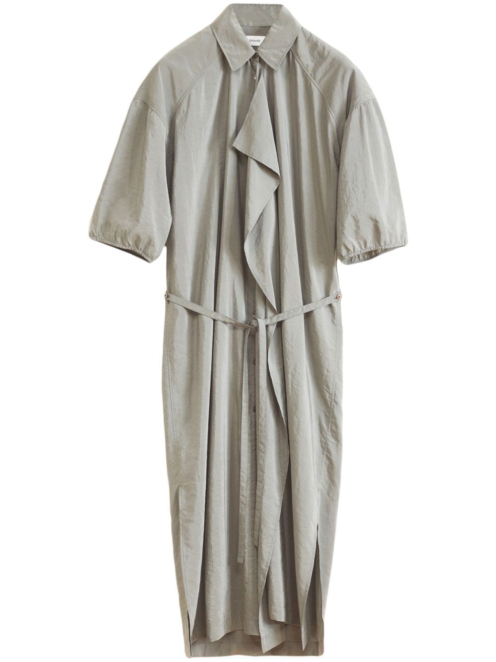 LEMAIRE asymmetrical midi shirtdress - Grey von LEMAIRE