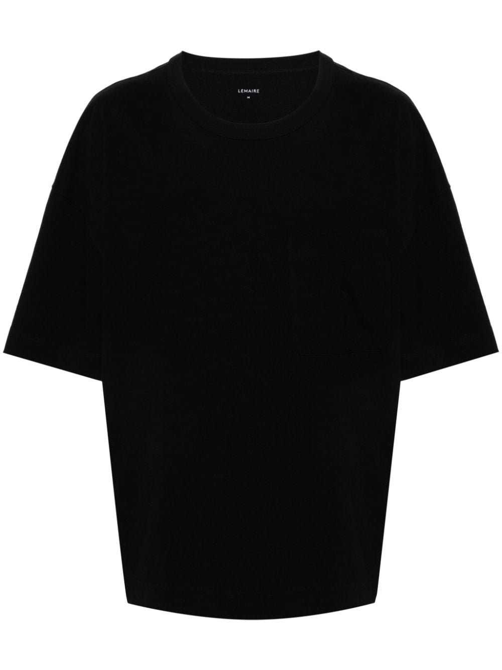 LEMAIRE chest patch-pocket T-shirt - Black von LEMAIRE