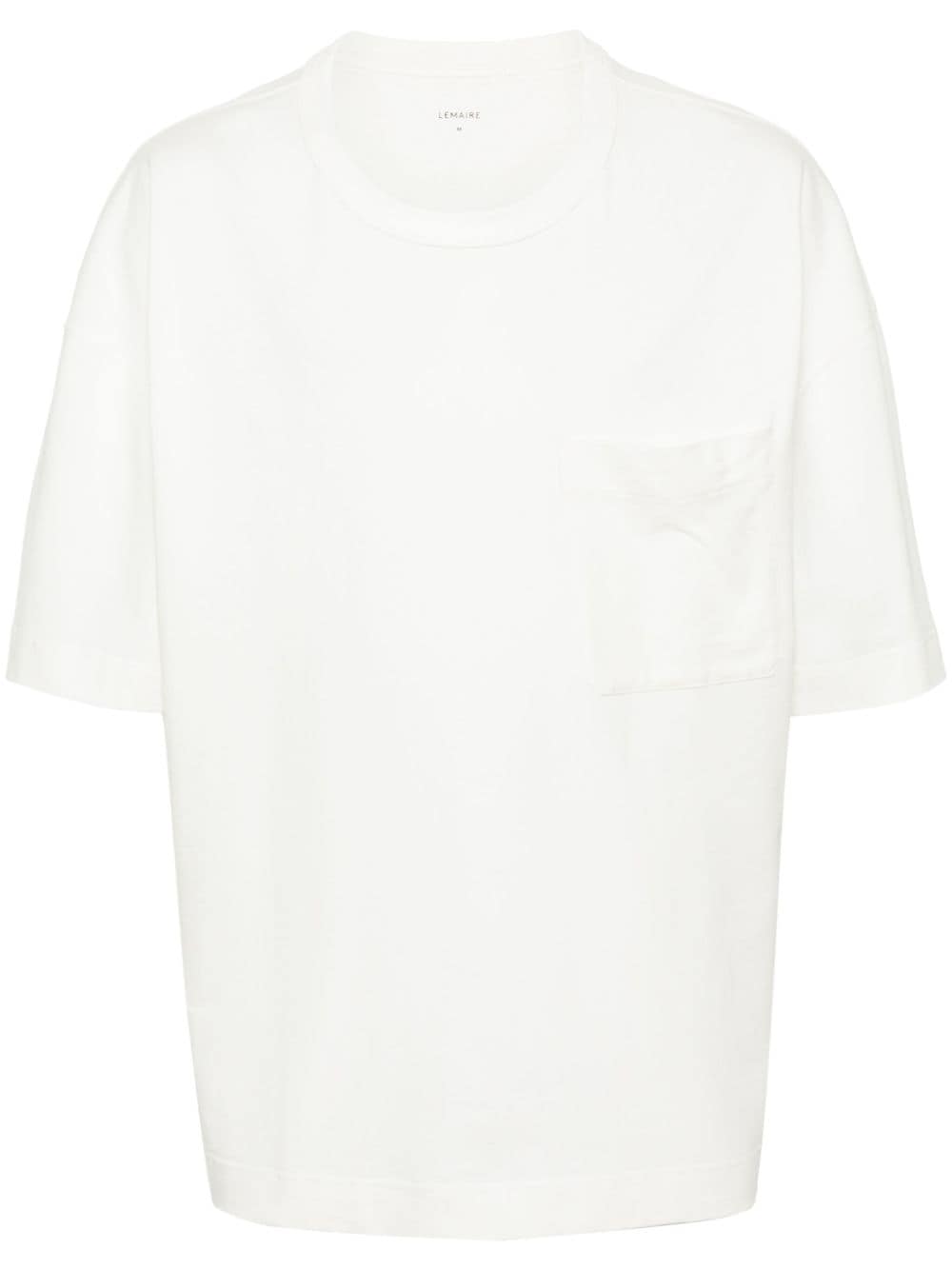 LEMAIRE chest-pocket jersey T-shirt - Neutrals von LEMAIRE