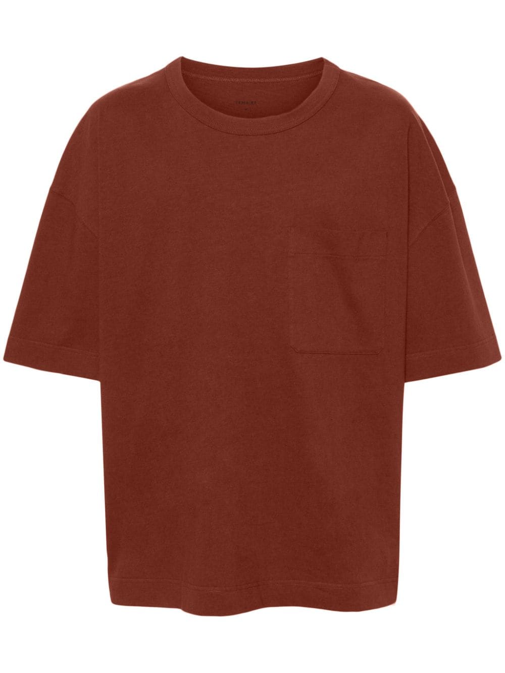 LEMAIRE cotton-blend T-shirt - Brown von LEMAIRE