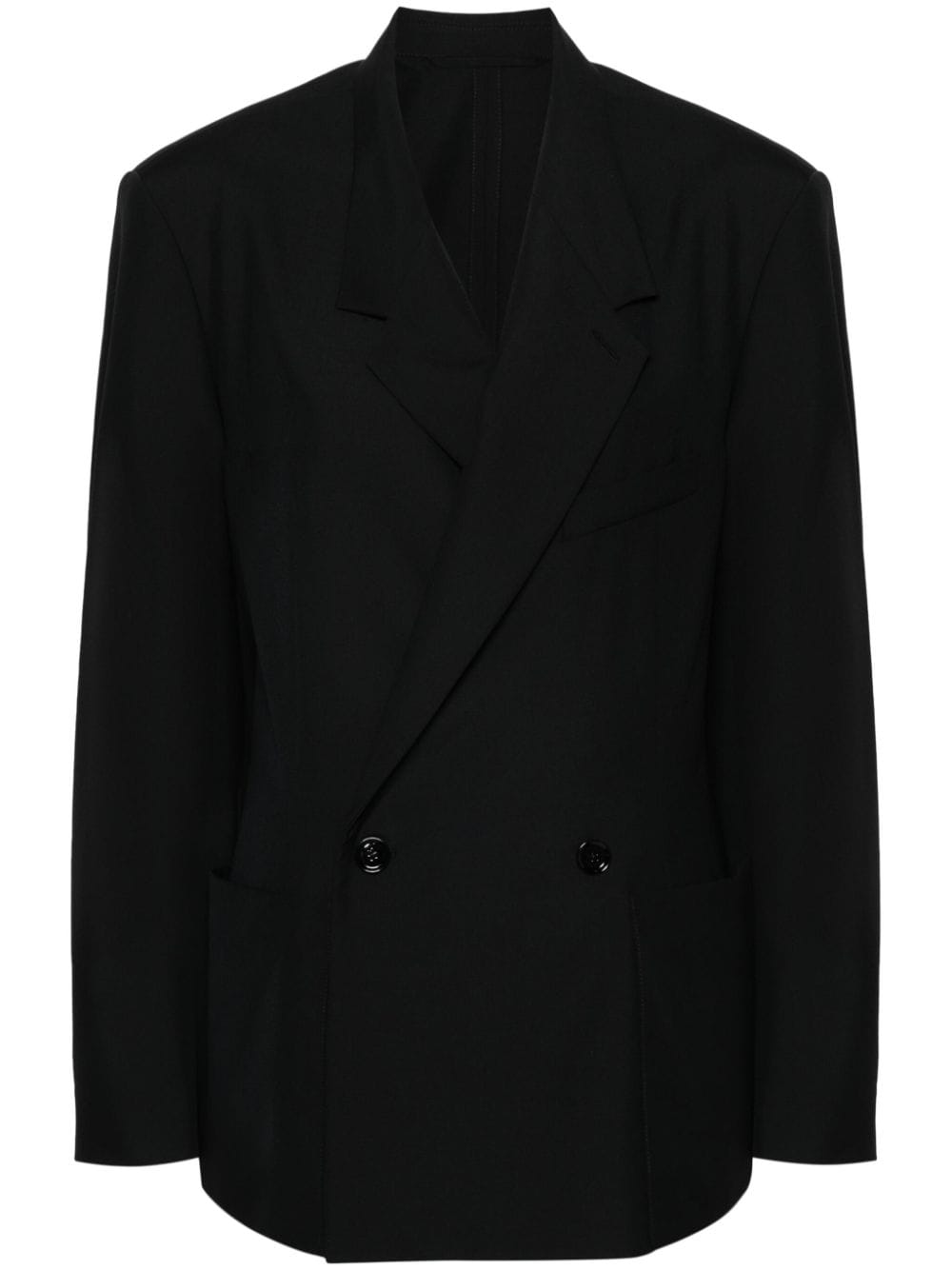 LEMAIRE double-breasted blazer - Blue von LEMAIRE