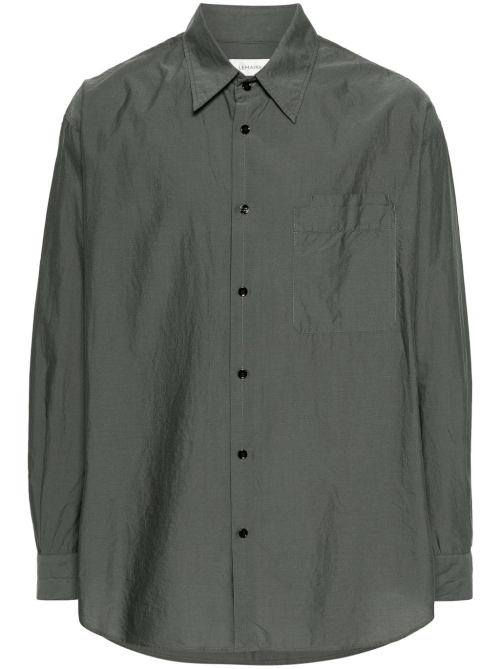 LEMAIRE double-pocket long-sleeve shirt - Grey von LEMAIRE