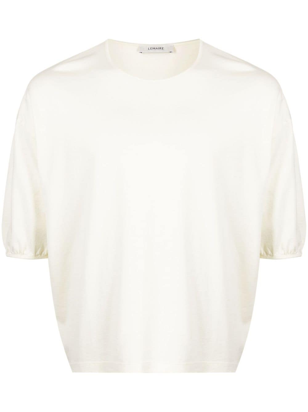 LEMAIRE drop-shoulder cotton T-shirt - Yellow von LEMAIRE