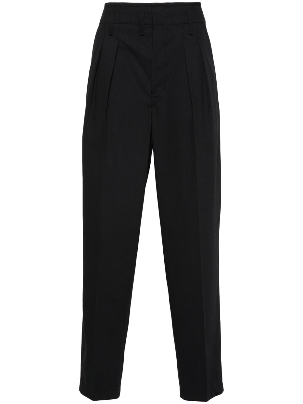 LEMAIRE pleat-detail tailored trousers - Black von LEMAIRE