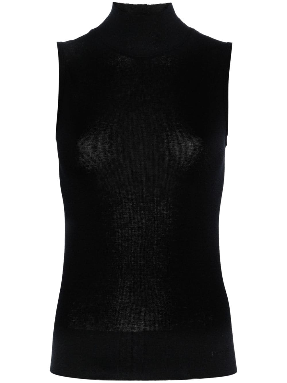 LEMAIRE seamless high-neck tank top - Black von LEMAIRE