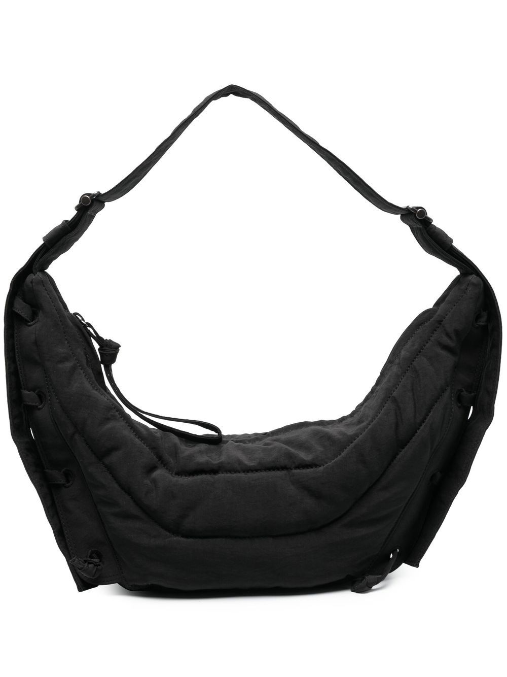 LEMAIRE small Soft Game shoulder bag - Black von LEMAIRE
