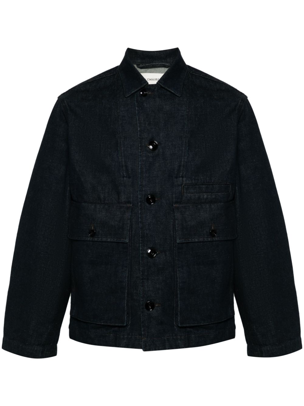 LEMAIRE spread-collar denim jacket - Blue von LEMAIRE