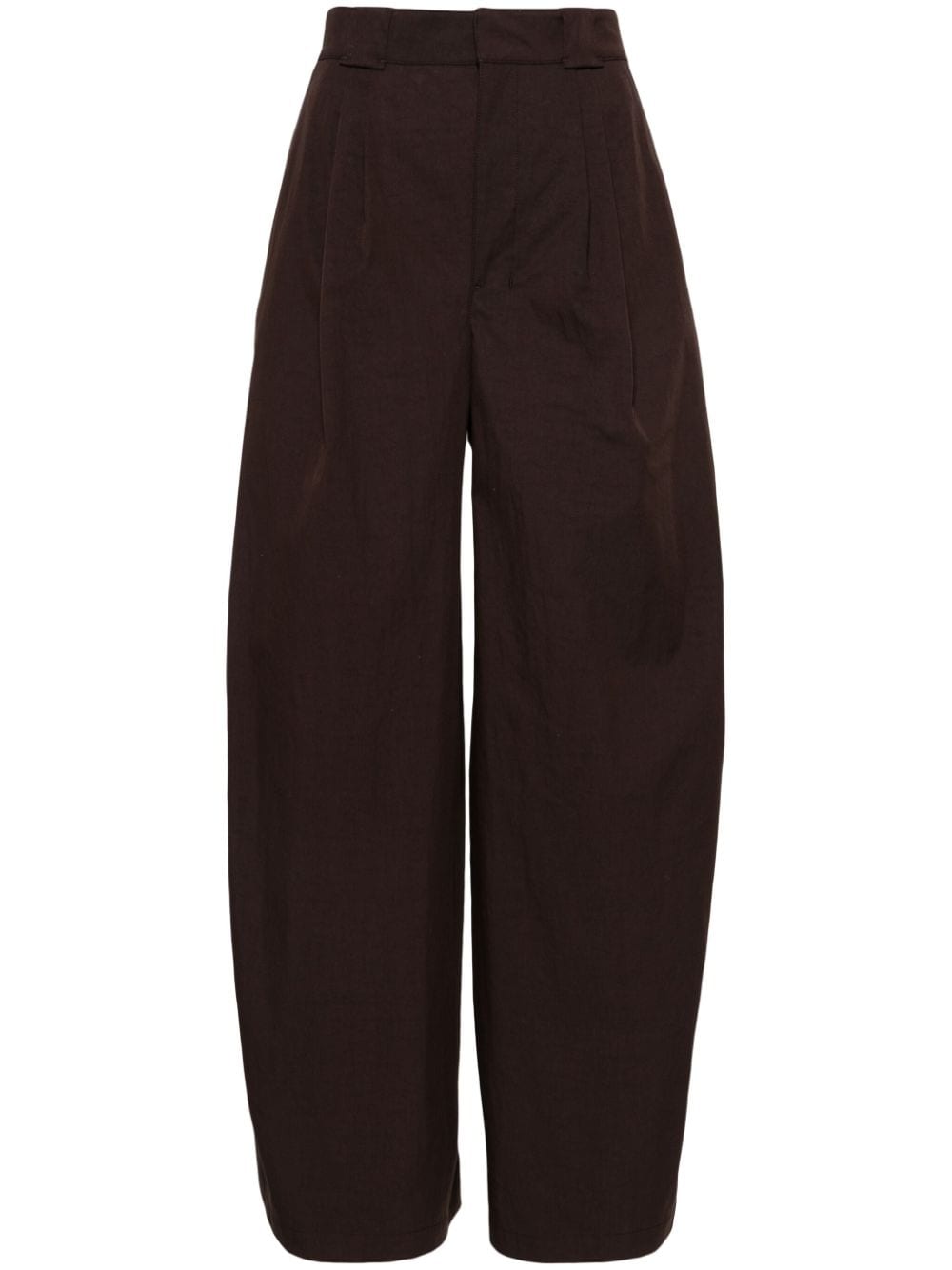 LEMAIRE wide-leg trousers - Brown von LEMAIRE