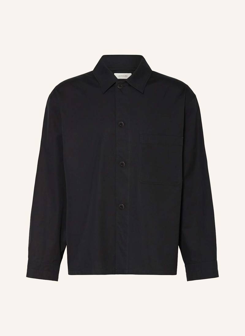 Lemaire Hemd Comfort Fit schwarz von LEMAIRE