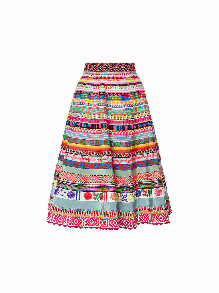 LENA HOSCHEK Bänderrock ORIGINAL RIBBON bunt | M