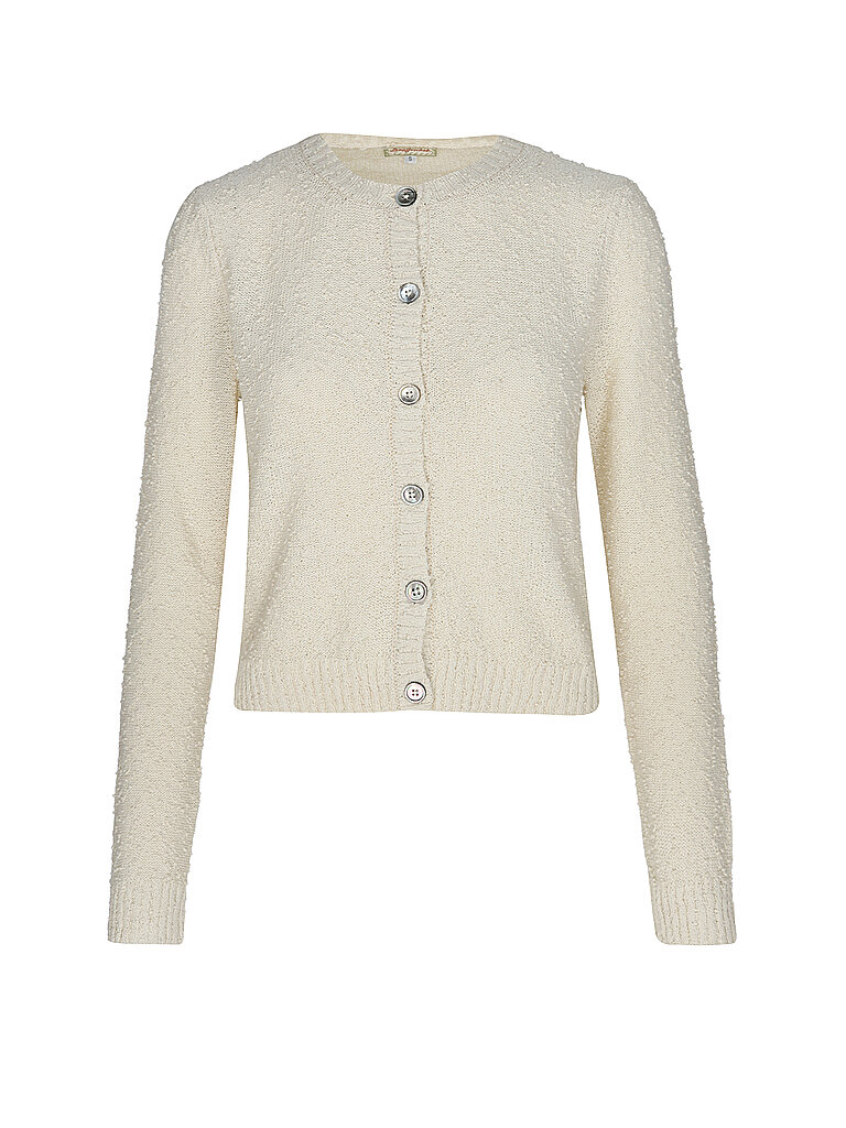 LENA HOSCHEK Cardigan DEVON creme | L von LENA HOSCHEK