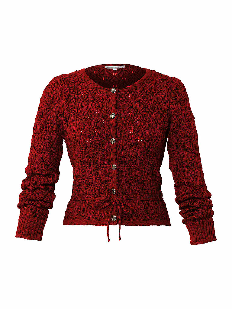 LENA HOSCHEK Strickjacke RESI beere | S von LENA HOSCHEK