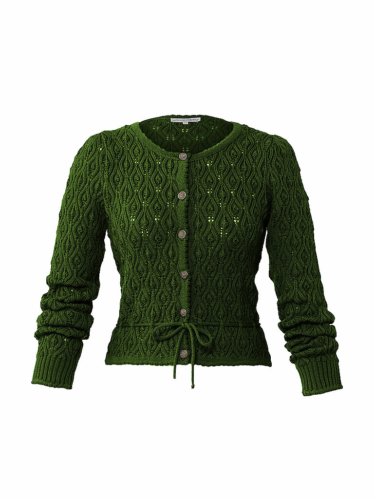 LENA HOSCHEK Strickjacke RESI dunkelgrün | XL von LENA HOSCHEK