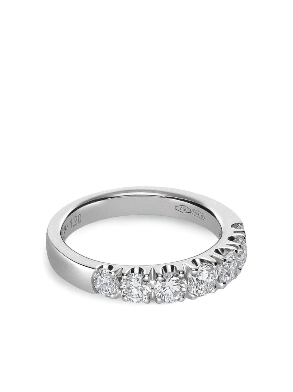 LEO PIZZO 18kt white gold Anniversary diamond ring - Silver von LEO PIZZO