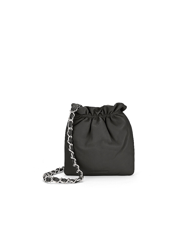 LES VISIONNAIRES Ledertasche - Bucket Bag LILOU SILKY schwarz LES VISIONNAIRES Ledertasche - Bucket Bag LILOU SILKY schwarz von LES VISIONNAIRES