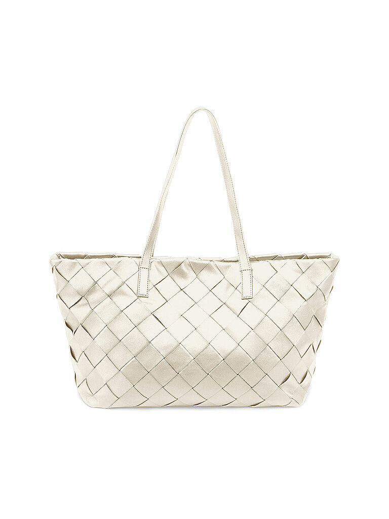 LES VISIONNAIRES Ledertasche - Shopper ODILE WEAVE weiss LES VISIONNAIRES Ledertasche - Shopper ODILE WEAVE weiss von LES VISIONNAIRES